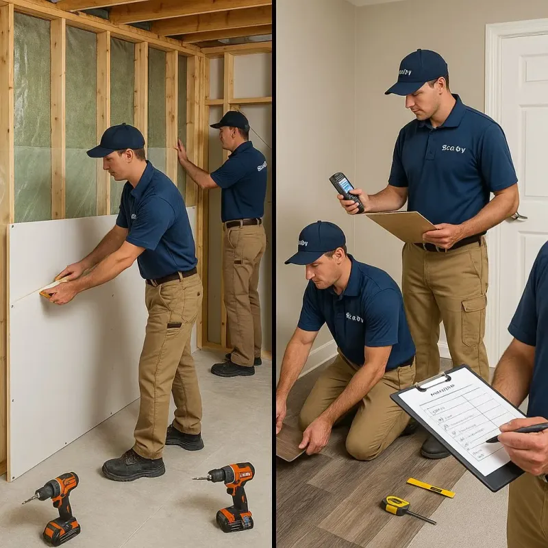 Repairs and Reconstruction process in Strathmore, CA
