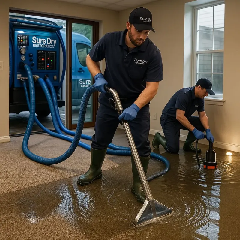 Water Extraction and Removal process in Strathmore, CA